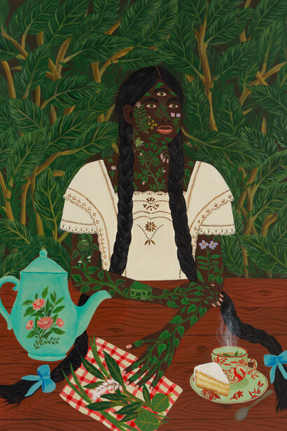 Kelly Sinnapah Mary, Man Yaya taught me about plants, 2025. Courtesy of James Cohan Gallery