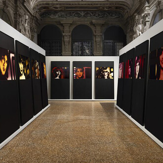 Helter Skelter: Arthur Jafa and Richard Prince, vista della mostra. Cortesia di Fondazione Prada