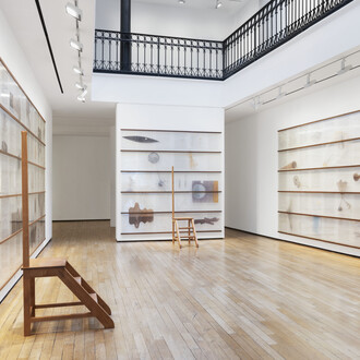 Jitish Kallat, Point of incidence, exhibition view. Courtesy of Templon 