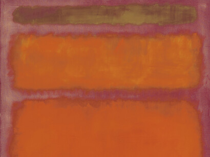 Sin título (Naranja, rojo, amarillo), Mark Rothko, 1961