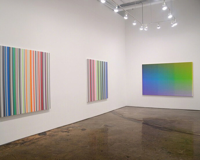 Gabriele Evertz & Sanford Wurmfeld. Courtesy of Minus Space 