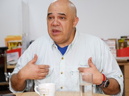 El líder opositor "Chuo" Torrealba