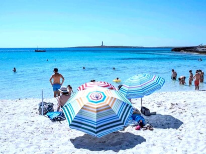 En la playa en tiempos de covid