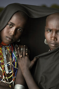 Young girls in Africa