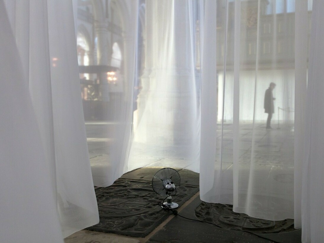 Marinus Boezem, Exhibition view. Courtesy of Oude Kerk