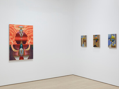 Theresa Daddezio, Bloom, exhibition view. Courtesy of DC Moore Gallery