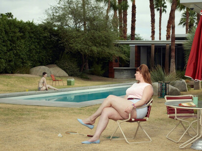 Erwin Olaf, At the Pool, 2018. © Erwin Olaf / Courtesy Edwynn Houk Gallery, New York