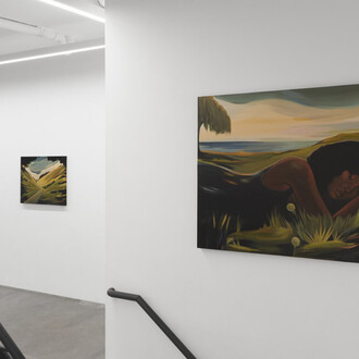 Megan Gabrielle Harris, All things held between, exhibition view. Courtesy of Anat Ebgi