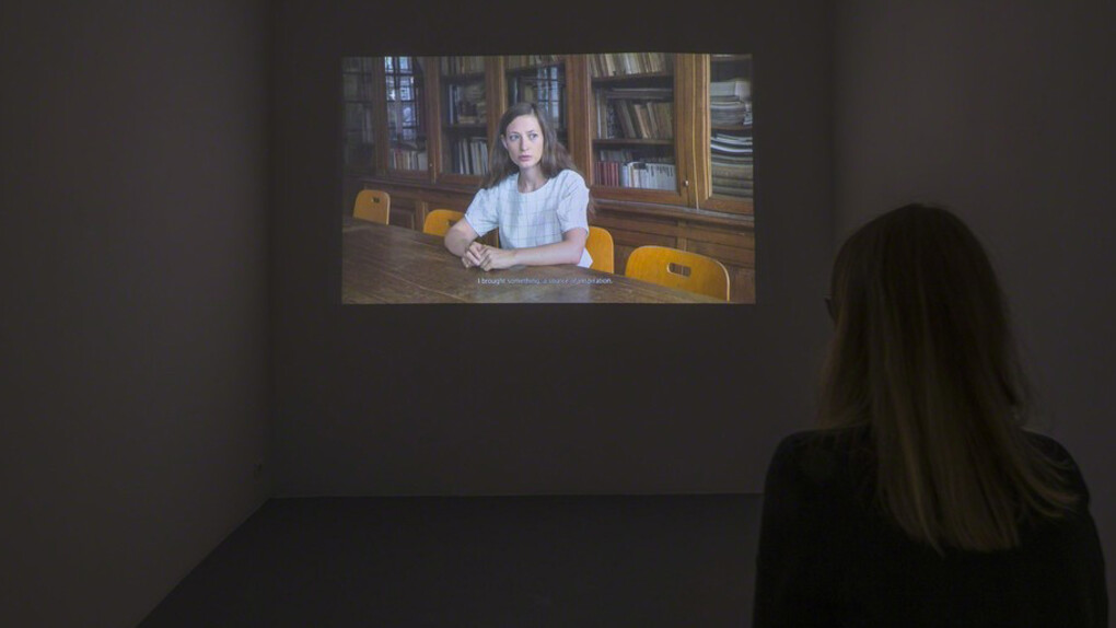 Cet endroit où nous sommes. Courtesy of Michel Rein Gallery