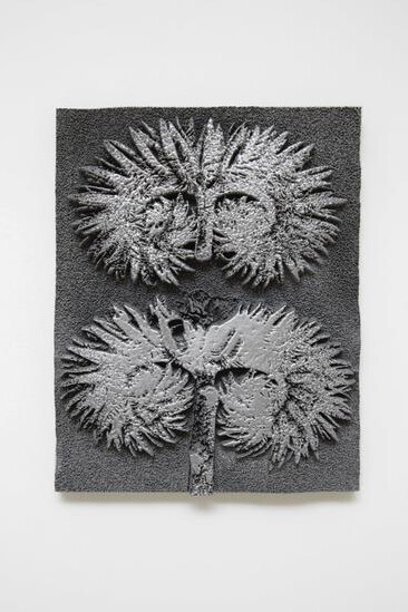 Spiros Hadjidjanos, Phacelia Tanacetifolia, 2015
3D alumide print, aluminum coating , 11 3/4 x 9 3/8 x 1 3/4 inches  29.8 x 23.8 x 4.4 cm