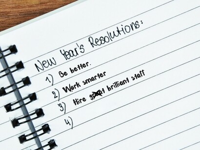 Instead of having multiple resolutions, try choosing just one word that represents what you’d like to focus on over the course of the year