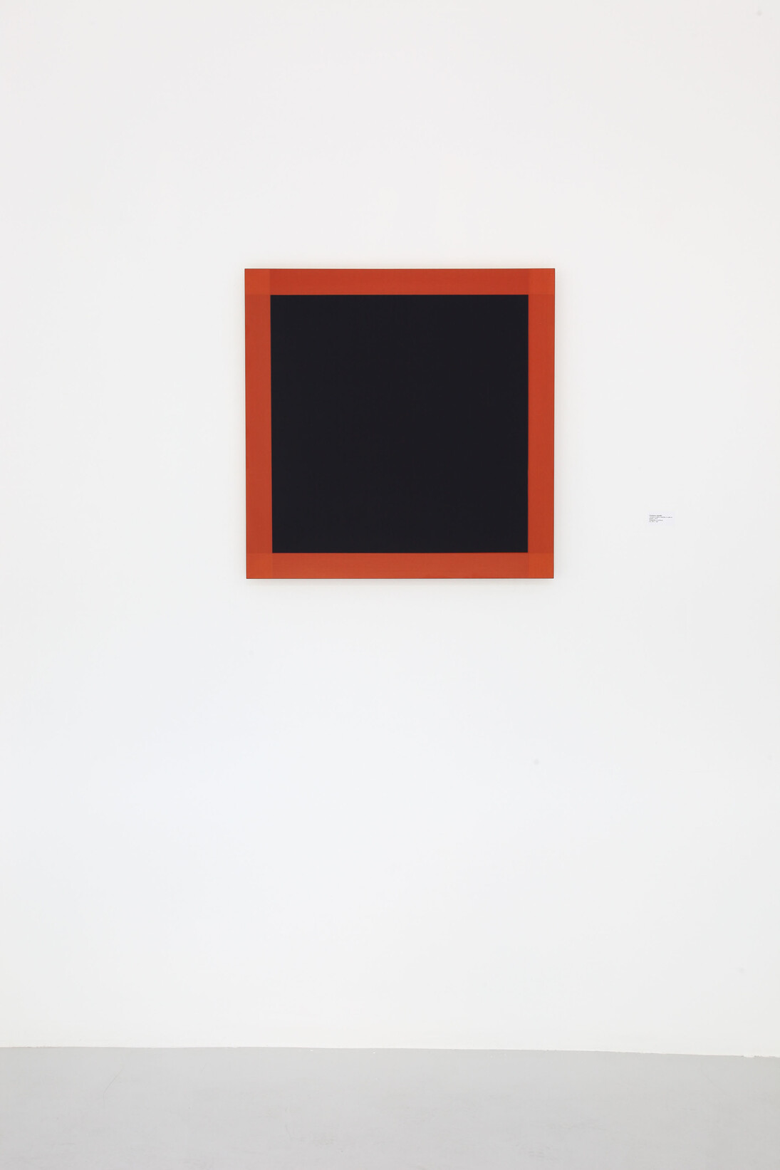 Winston Roeth, Havana Moon, 2005, pigmenti Kremer e dispersione di poliuretano, cm 76x76. Ph Bruno Bani. Courtesy Osart Gallery, Milano