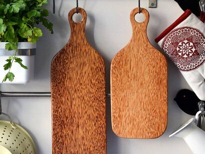 Coconut wood utensils