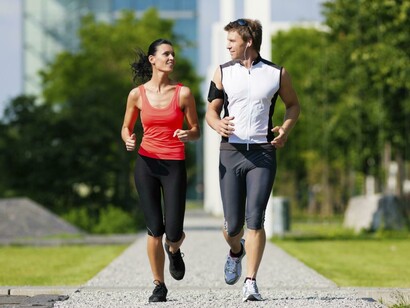 Correr por el parque