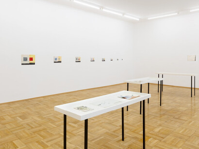 Ernst Caramelle, das gleiche, aber anders, ausstellungsansicht. Mit freundlicher genehmigung der Galerie nächst St. Stephan