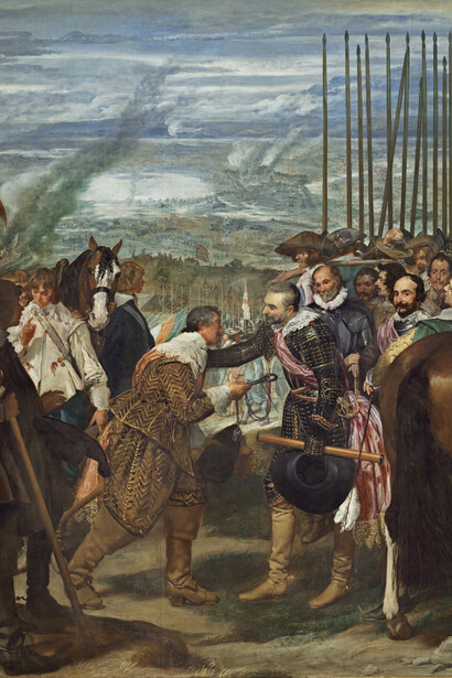 Diego Velázquez, La rendición de Breda (detalle), 1634-1635