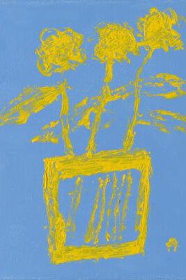 Adnan, Jardins 12, 2018, 30 x 24 cm
Précédent, exhibition image. © Galerie Lelong