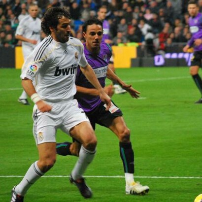 Raúl González vs Málaga CF, 2010
