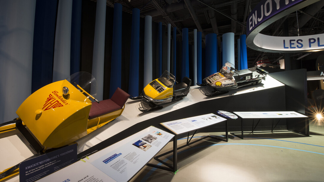 Into the great outdoors, exhibition view. Courtesy of Ingenium. The Canada Science and Technology Museum 