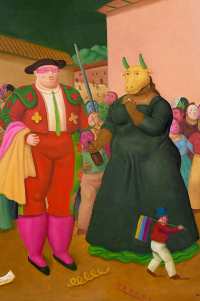 Fernando Botero, Carnaval (detalle), 2016