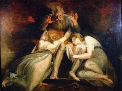 «La muerte de Edipo» atribuido a Johann Heinrich Füssli