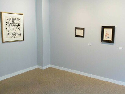 Picasso on Paper, Exhibition view. Courtesy of Omer Tiroche Gallery
