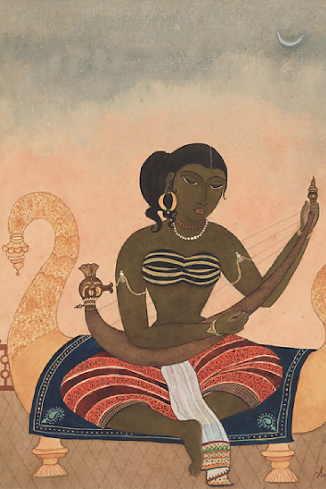 Y. G. Srimati and the Indian Style. Courtesy of The Met