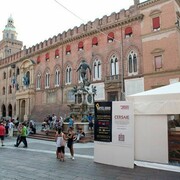 Art library in Nettuno Place, in Bologna.