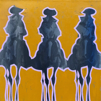 Duke Beardsley, Bocados machotes #4. Courtesy of Altamira Fine Art