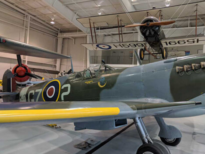 Army Hangar. Courtesy of Military Aviation Museum