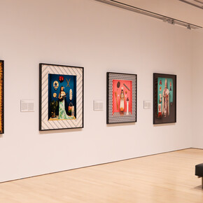 Cara Romero, Panûpünüwügai (Living light), exhibition view. Courtesy of Phoenix Art Museum