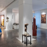 Various artists, Three dimensions of love, exhibition view. Courtesy of the Chemistry Gallery 