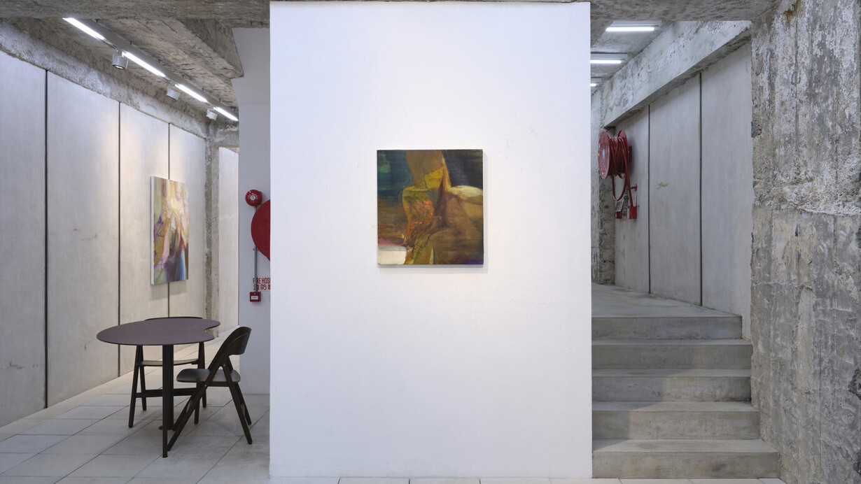 Grace Carney, Subrisio saltat, exhibition view. Courtesy of Kiang Malingue