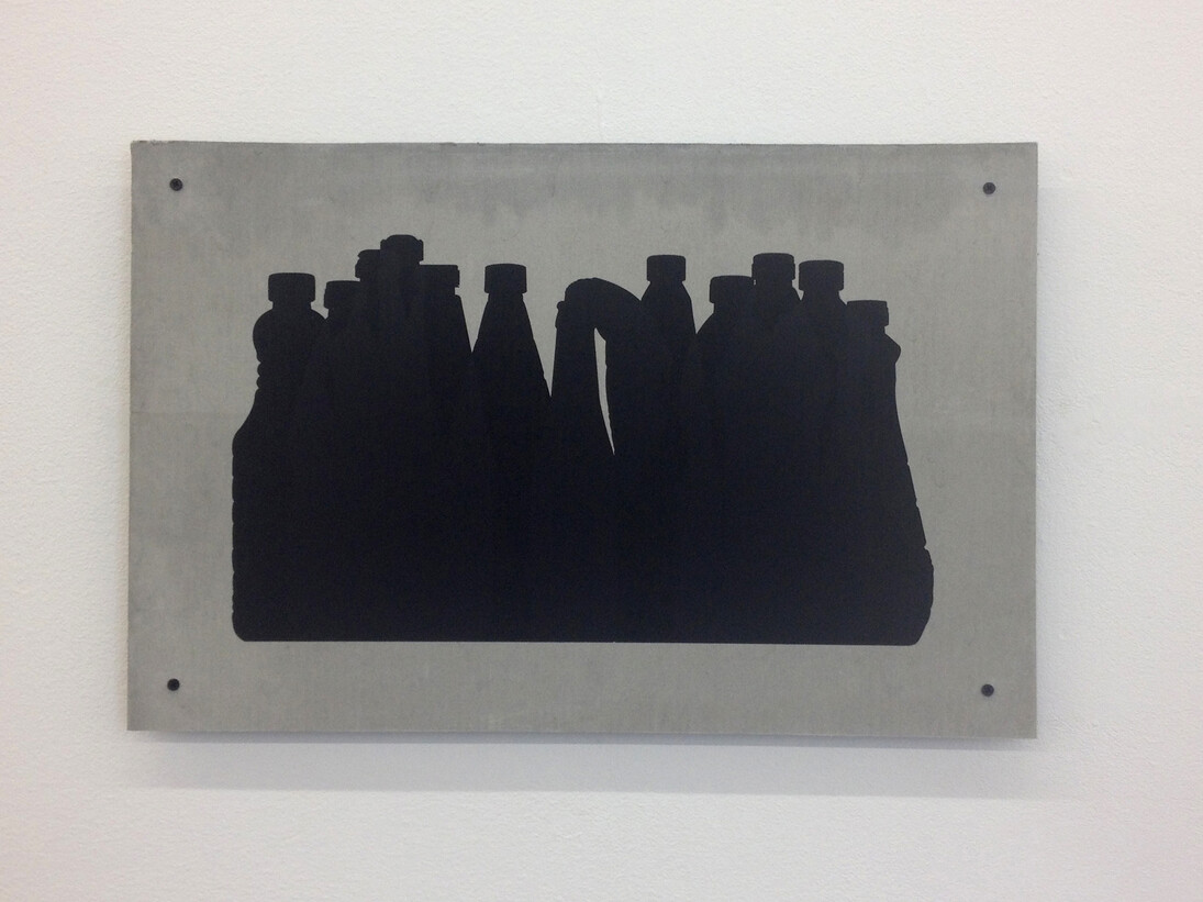 Dora Longo Bahia, From Black Boc series, 2014, silkscreen prints on cement boards, variable dimensions