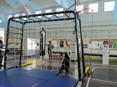 Podium: the strength of sport, exhibition view. Courtesy of La Cité Miroir