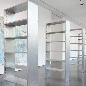 Heimo Zobernig, ausstellungsansicht. Mit freundlicher genehmigung der Galerie Nagel Draxler