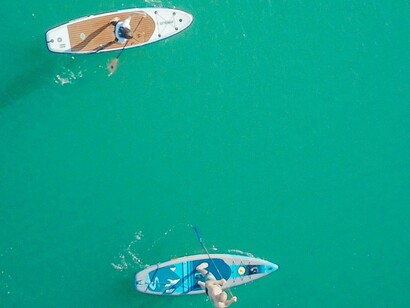 Beach break, a bonus workout, and a perfect way to cool off 