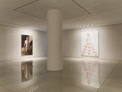 Will Cotton, Exhibition view. Courtesy of Mary Boone Gallery