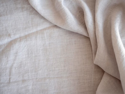 A folded fabric, noble fibers come to life throughout soft weaves 