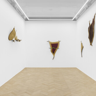Sven Lukin, Branches, exhibition view. Courtesy of Sorry We're Closed