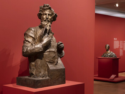 Paul Troubetzkoy, Scultore (1866-1938), veduta della mostra. Con il permesso del Musée d'Orsay