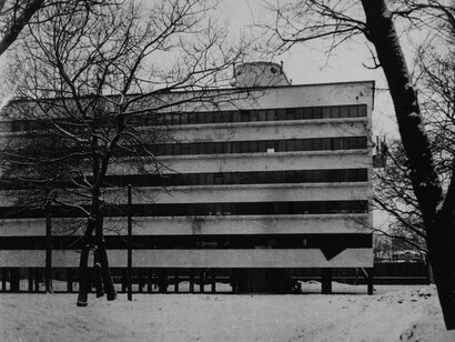 Conjunto habitational Narkomfin, Moisei Ginzburg, 1928/30, Moscovo