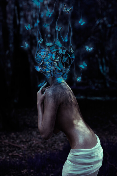 Siyana Kasabova & Natalia Fadieva, Saudade, Digital Photography, 100 x 100 cm
