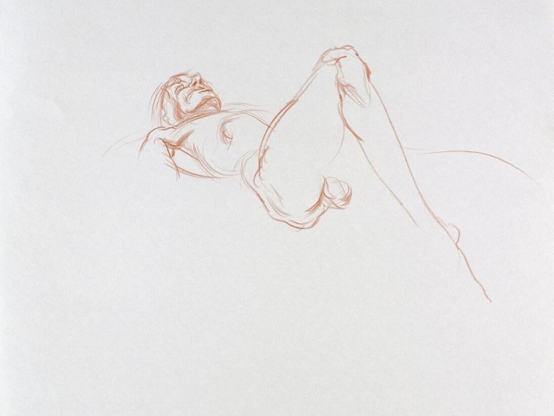 Iggy Pop Life Class. Courtesy of Brooklyn Museum