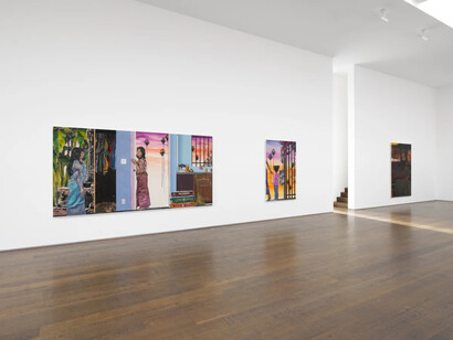 Various artists, The stories we tell, exhibition view. Courtesy of Victoria Miro Gallery