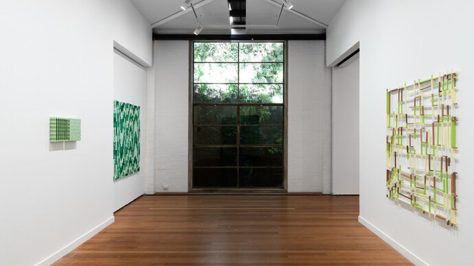 Hilarie Mais, Verde, exhibition view. Courtesy of Roslyn Oxley9 Gallery