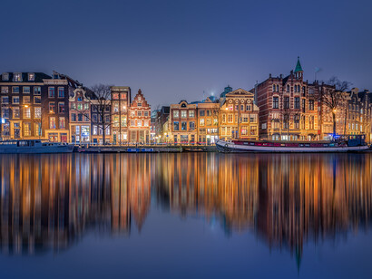 Ámsterdam de noche