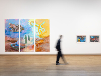 Various artists, Surreal legacies, exhibition view. Courtesy of Hauser & Wirth