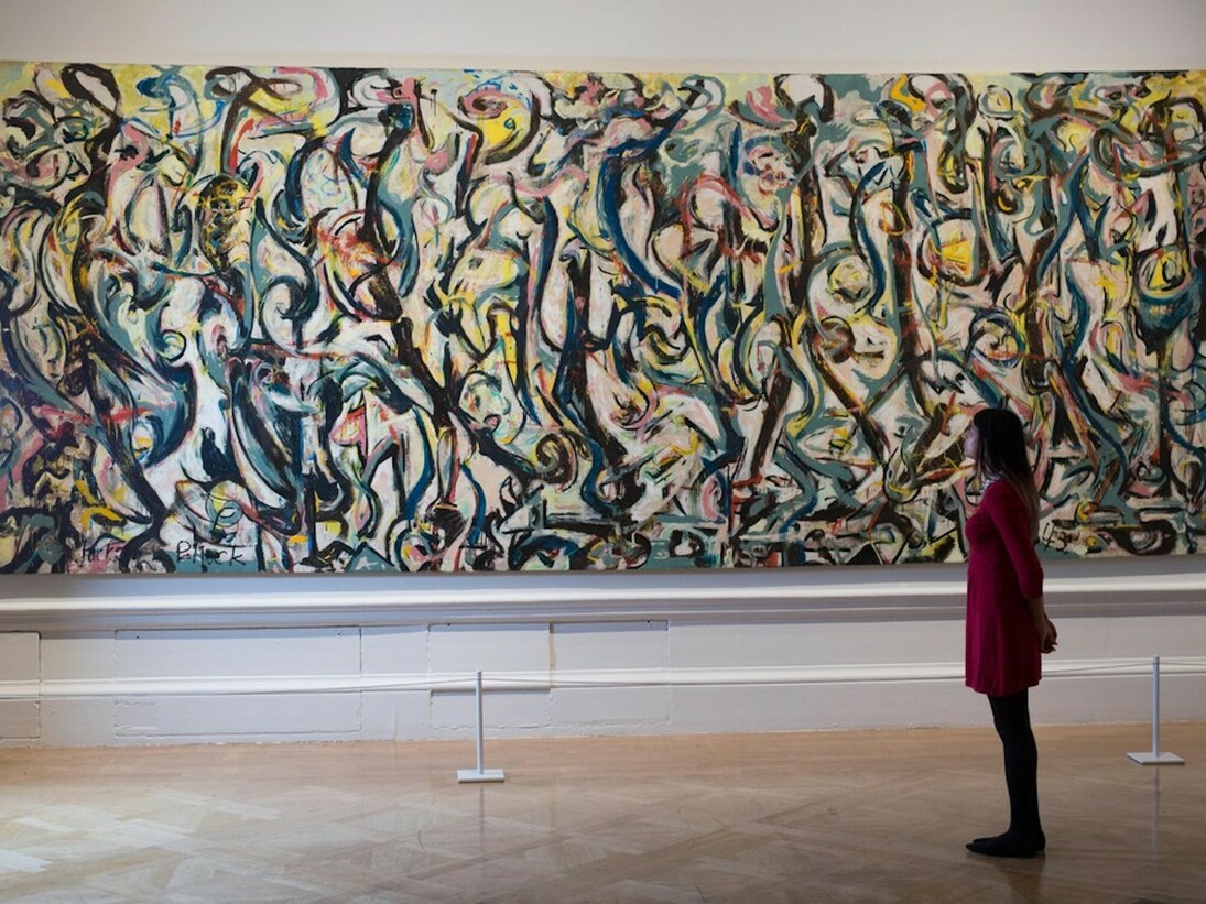 Abstract Expressionism, Exhibition view. Courtesy of Royal Academy of Arts