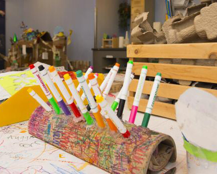 Maker Studio. Courtesy of Portland Children's Museum
